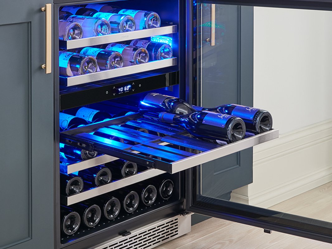 PRW24C02BG Zephyr Presrv Dual Zone Wine Refrigerator - Stainless Steel-3