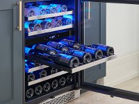 PRW24C02BG Zephyr Presrv Dual Zone Wine Refrigerator - Stainless Steel-7