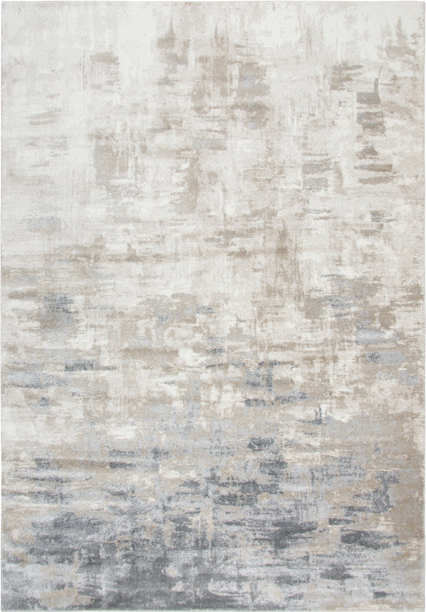 8 x 10 Large Contemporary Beige Area Rug - Encore-1