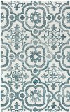 5 x 7 Medium Contemporary Beige Area Rug - Matrix