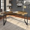 Rustic Brown 60 Inch Writing Desk - Latitude