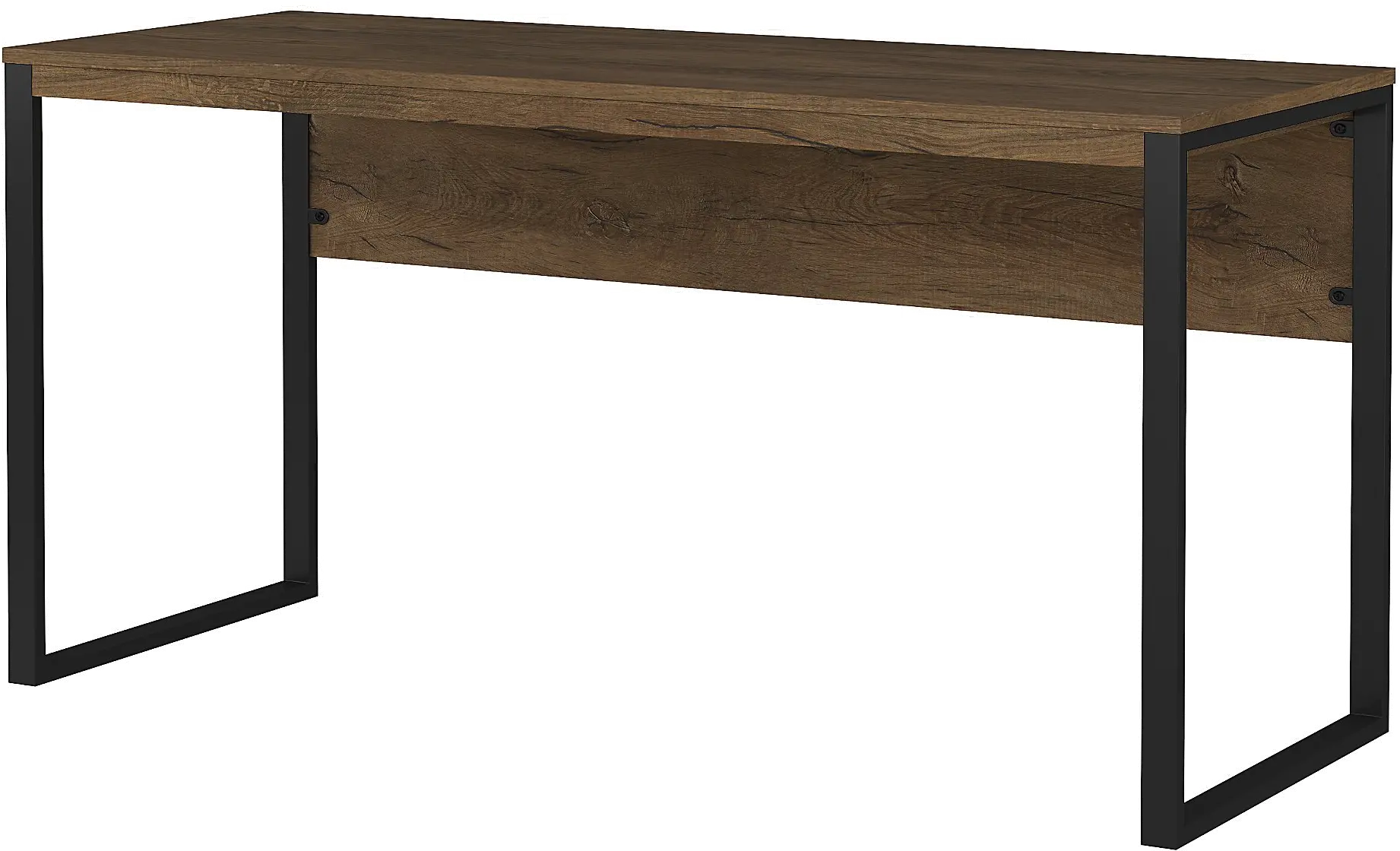 LAD160RB-03 Rustic Brown 60 Inch Writing Desk - Latitude-4