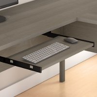 Contemporary Ash Gray 72 Inch L-Shaped Desk - Sommerset-2
