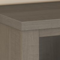 Ash Gray 5 Shelf Bookcase - Somerset-3