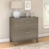 Ash Gray Lateral File Cabinet - Somerset