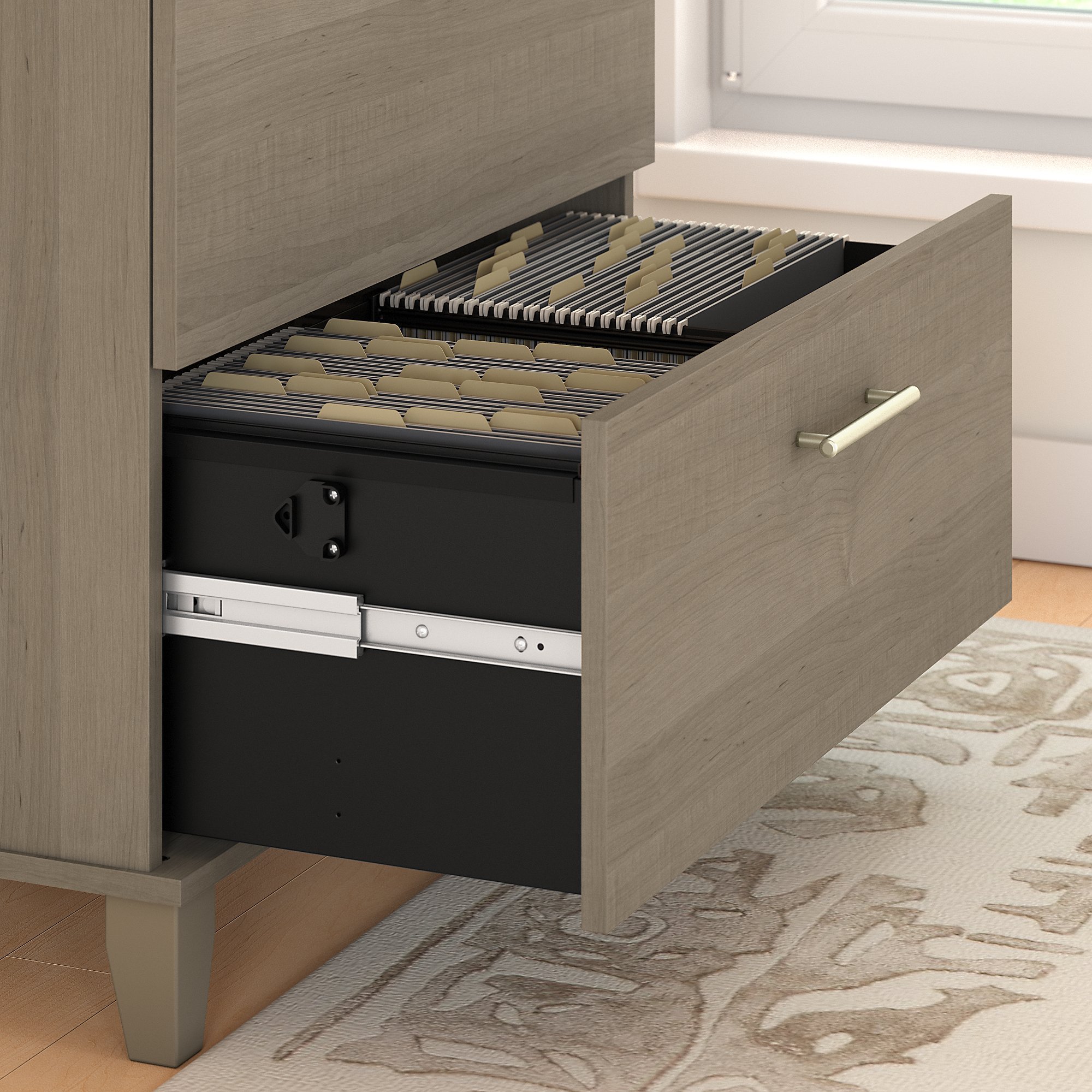 Somerset Ash Gray Lateral File Cabinet-3