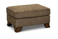Traditional Dark Brown Ottoman - Miltonwood