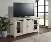 White Barn Door TV Stand - Aspen