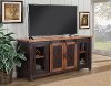 Rustic Black and Pine TV Stand - Santa Fe