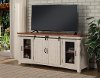 Antique White TV Stand - Taos