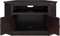 Espresso Contemporary 55 Inch Corner TV Stand - Rustic-2