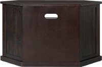 Espresso Contemporary 55 Inch Corner TV Stand - Rustic-3