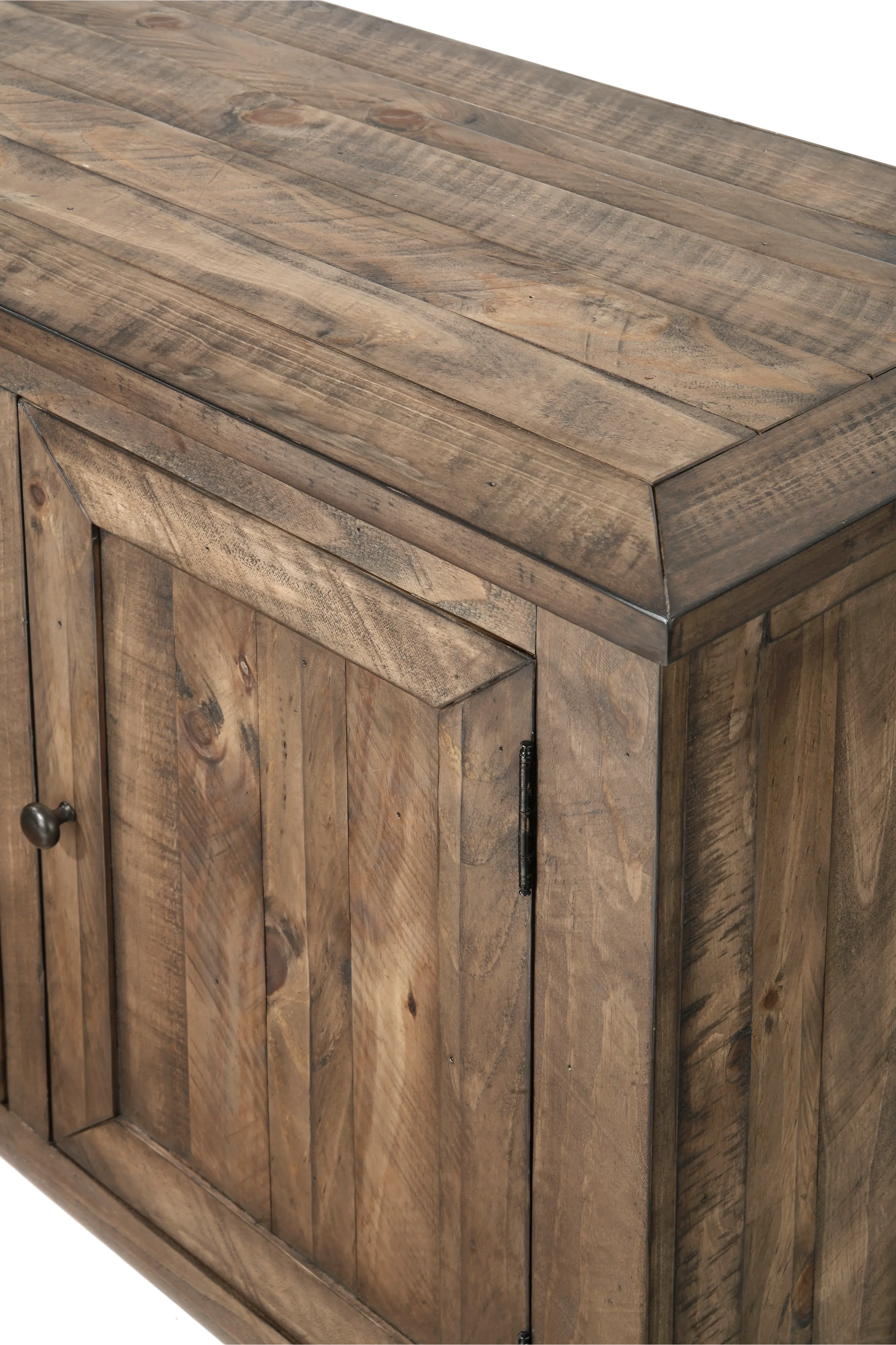 Natural Wood 60 Inch TV Stand - Coastal-5