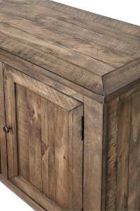 Natural Wood 60 Inch TV Stand - Coastal-5