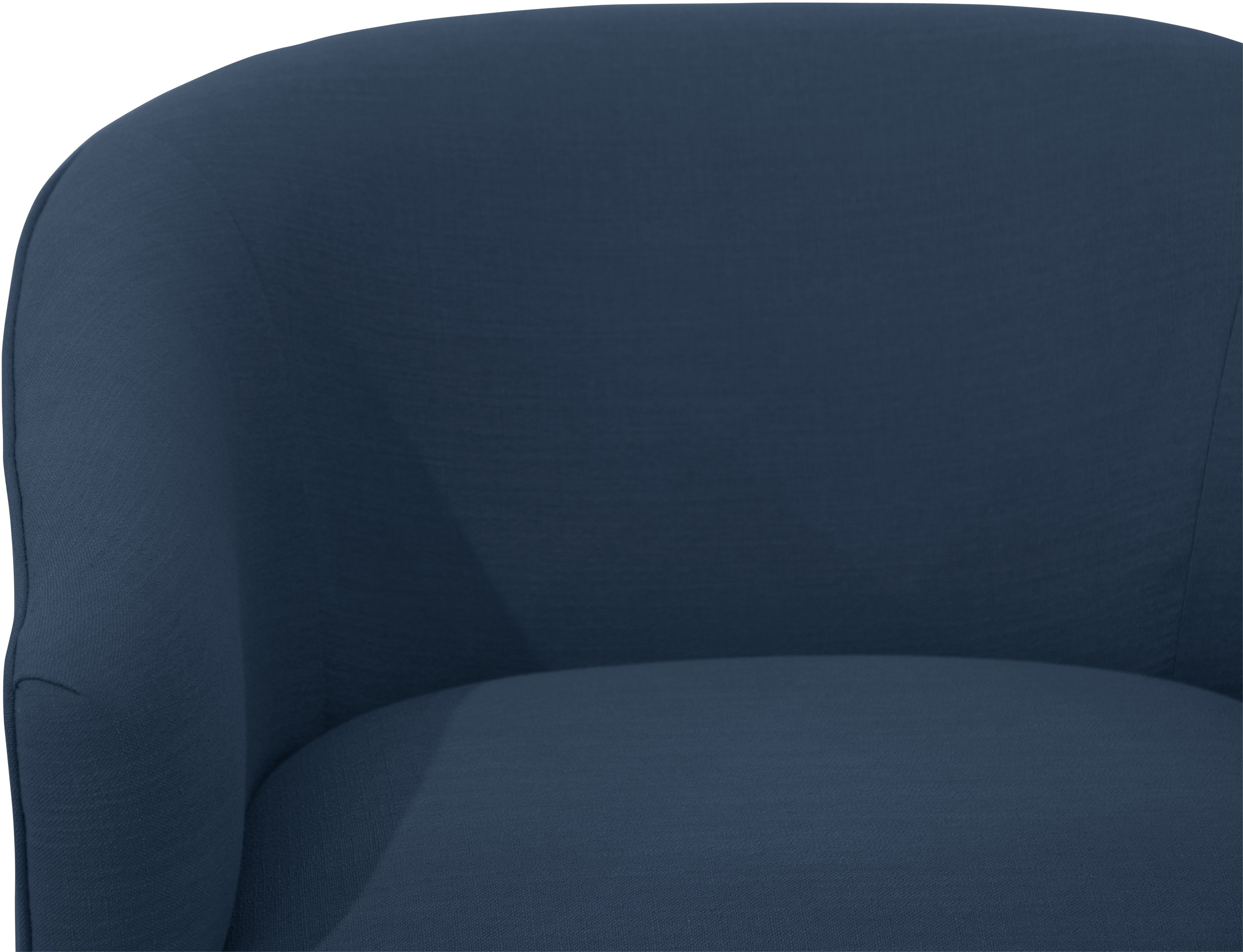 47-1NATLNNNV Modern Linen Navy Blue Deco Accent Chair-7