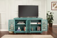 Glam Teal TV Stand - Jules-2