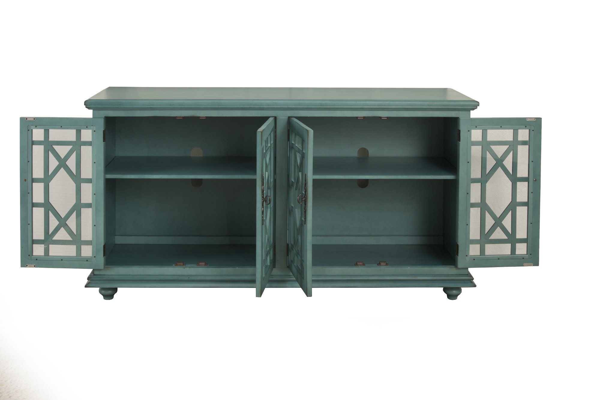 Glam Teal TV Stand - Jules-4