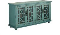 Glam Teal TV Stand - Jules-5