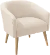47-1NATLNNTLC Deco Cream Accent Chair - Skyline Furniture
