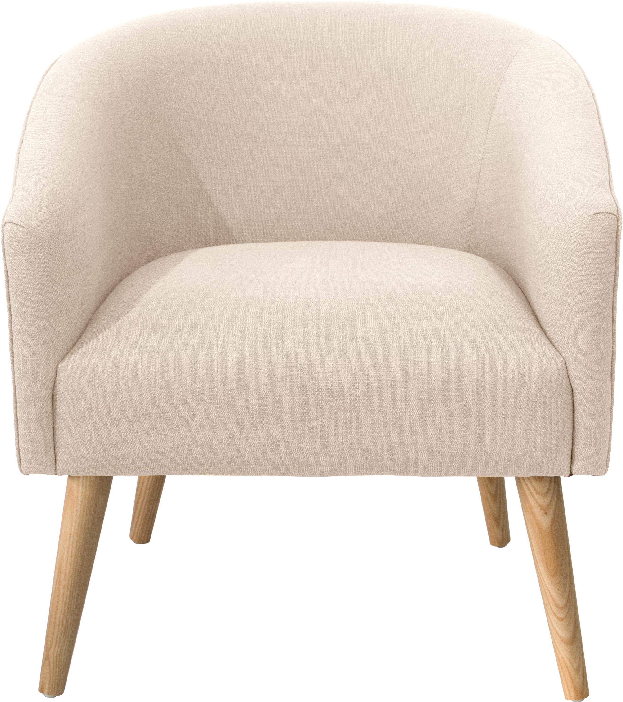 47-1NATLNNTLC Modern Linen Talc Deco Accent Chair-2