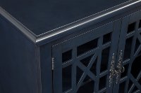 Contemporary Navy Blue 63 Inch TV Stand - Avalon-3