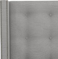 530NBPBD-PWLNNGR Wingback Linen Gray Twin Upholstered Platform Bed-4