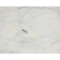Gold End Table with White Marble Top - Modern Eclectic-4