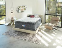 700800110-1050 Beautyrest Plush Pillow Top Queen Mattress - Haven Pines-2