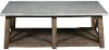 Farmhouse Distressed Coffee Table - Modern Eclectic