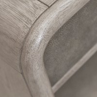 Gray Oak and Shagreen Coffee Table - Modern Eclectic-6