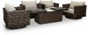 5 Piece Patio Fire Pit Set - Nevis