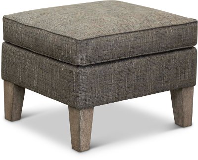 Briar Brown Ottoman - Willow