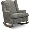 Flannel Taupe Rocker Runner - Willow