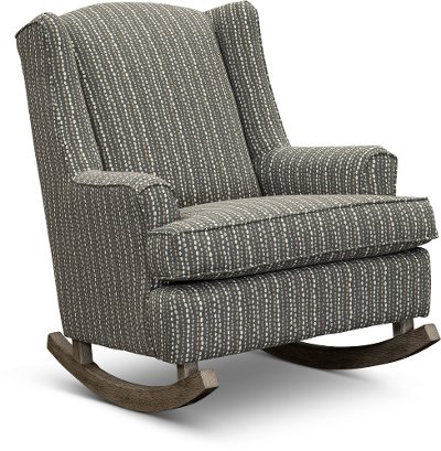 Flannel Taupe Rocker Runner - Willow