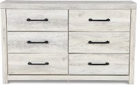 Rustic Whitewash Dresser - Sunrise Park