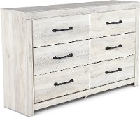 Rustic Whitewash Dresser - Sunrise Park-3