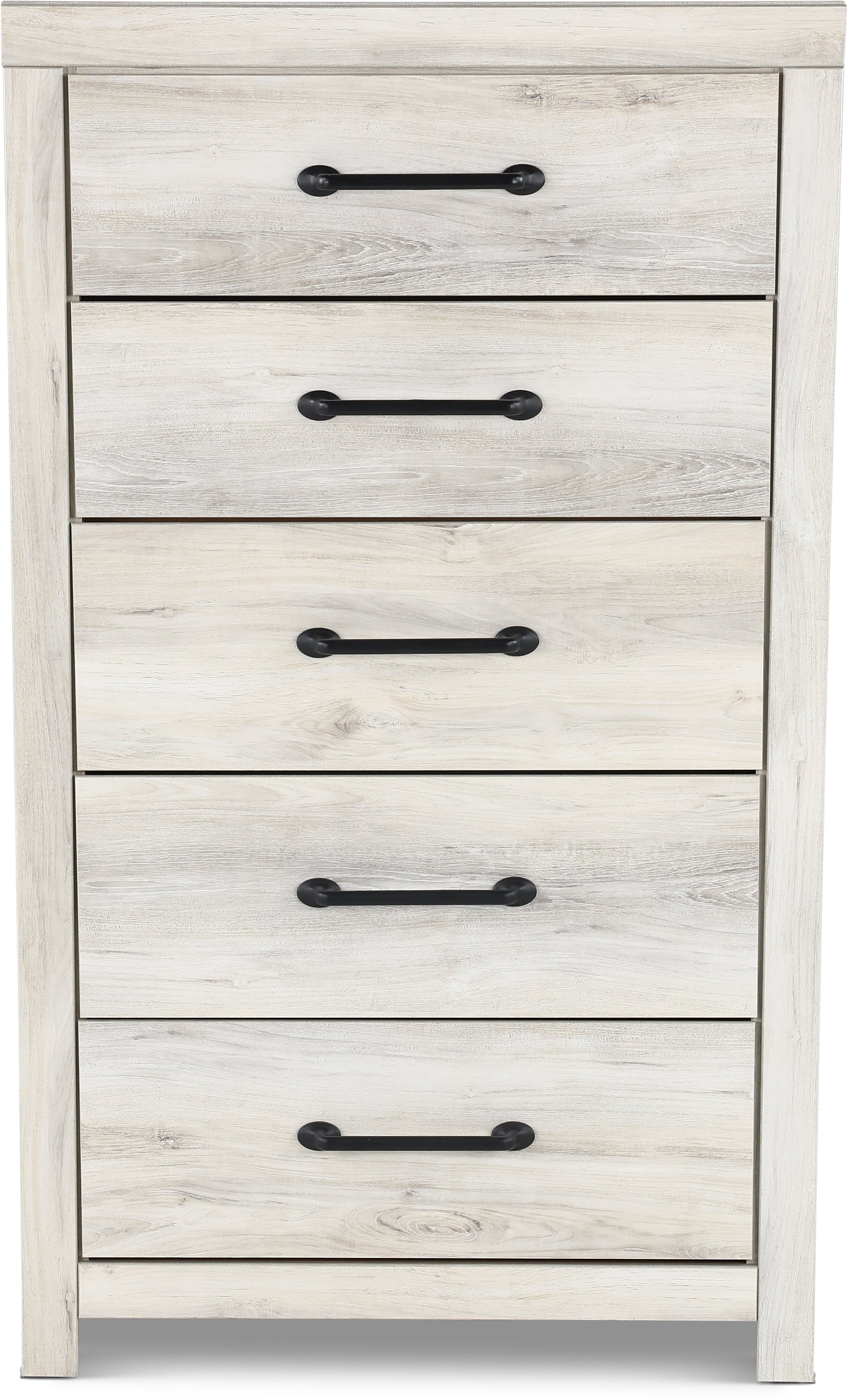 Rustic Whitewash Chest of Drawers - Sunrise Park-1