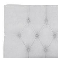 540TVLVWHT Tufted Velvet White Twin Upholstered Headboard-2