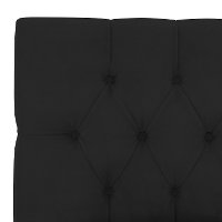 541BEDVLVBLC Tufted Velvet Black Full Upholstered Bed-3