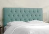 544CVLVCRB Tufted Velvet Blue California King Upholstered Headboard