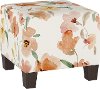 57-2GNFLHRV Ginny Floral Harvest Square Ottoman
