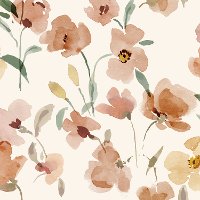 57-2GNFLHRV Ginny Floral Harvest Square Ottoman-4