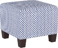 57-2SHRMDNWHTFLX Sahara Midnight Blue on White Square Ottoman-5