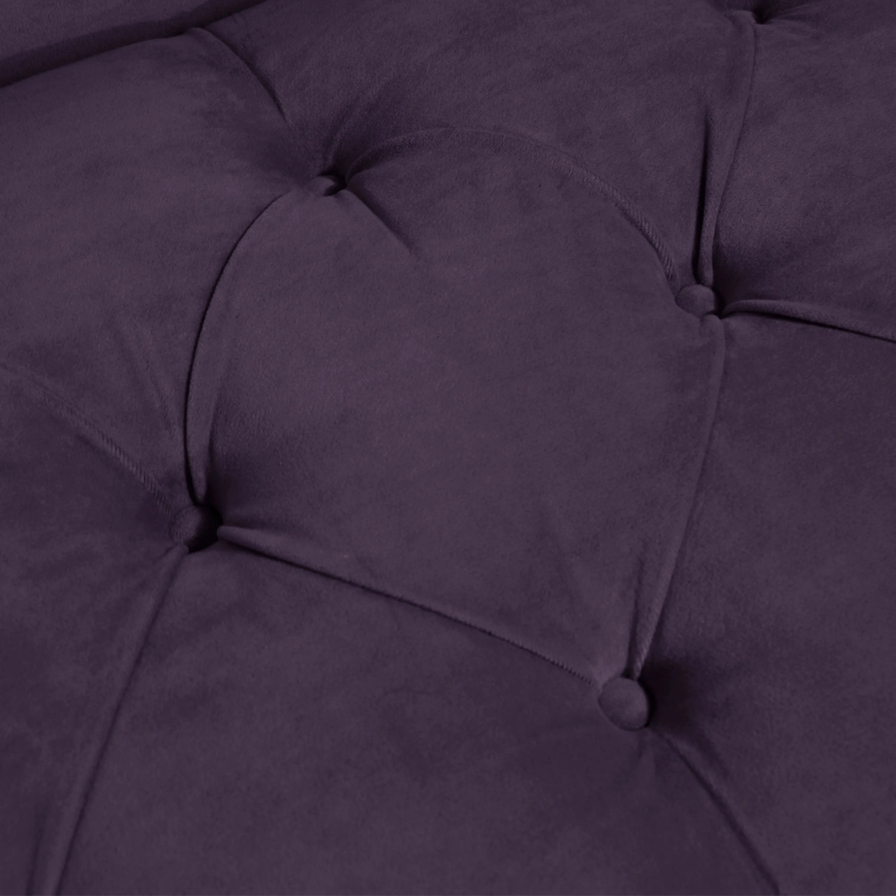 6006VLVABR Silvia Purple Velvet Tufted Lounge Chaise-5