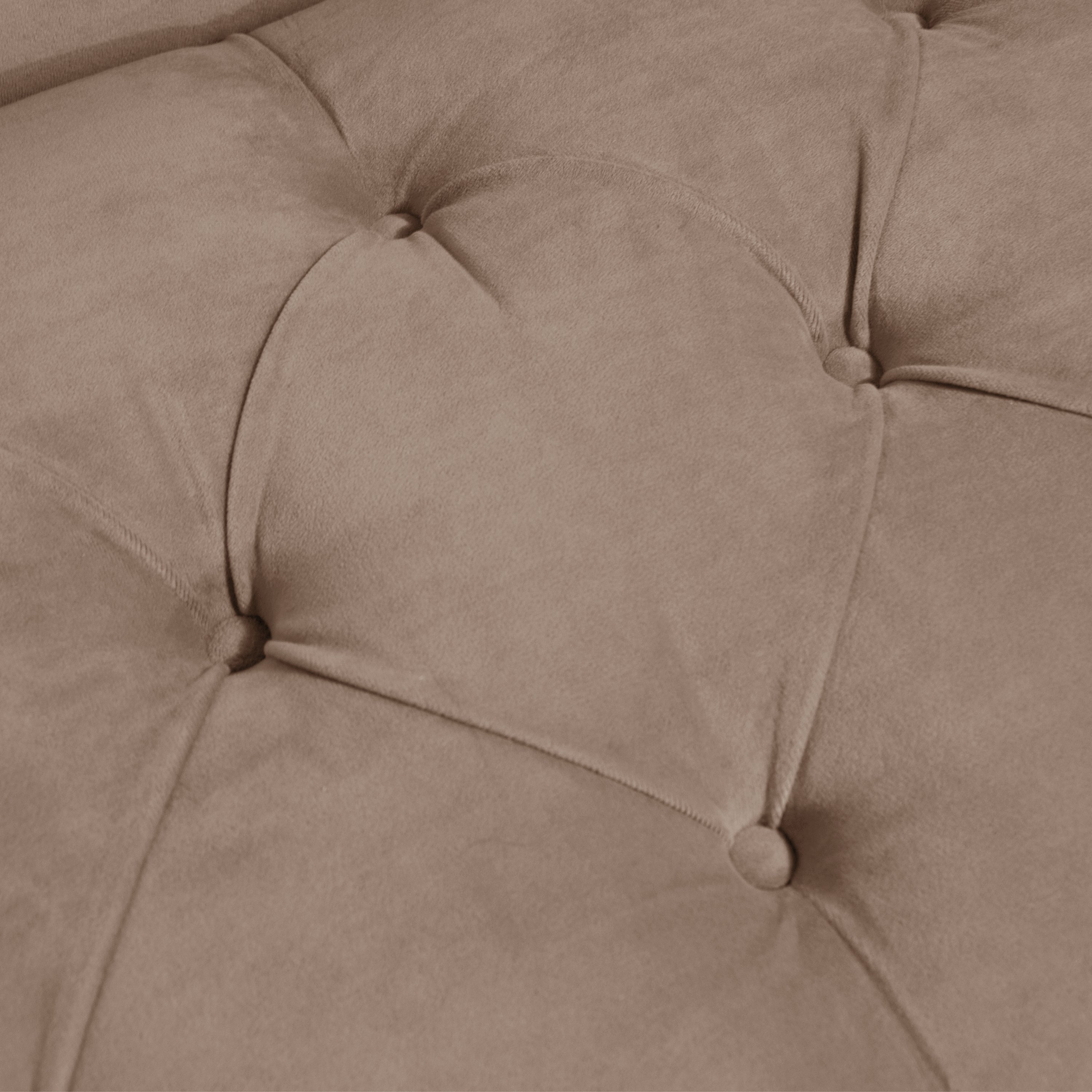 6006VLVCC Silvia Cocoa Brown Velvet Tufted Lounge Chaise-5