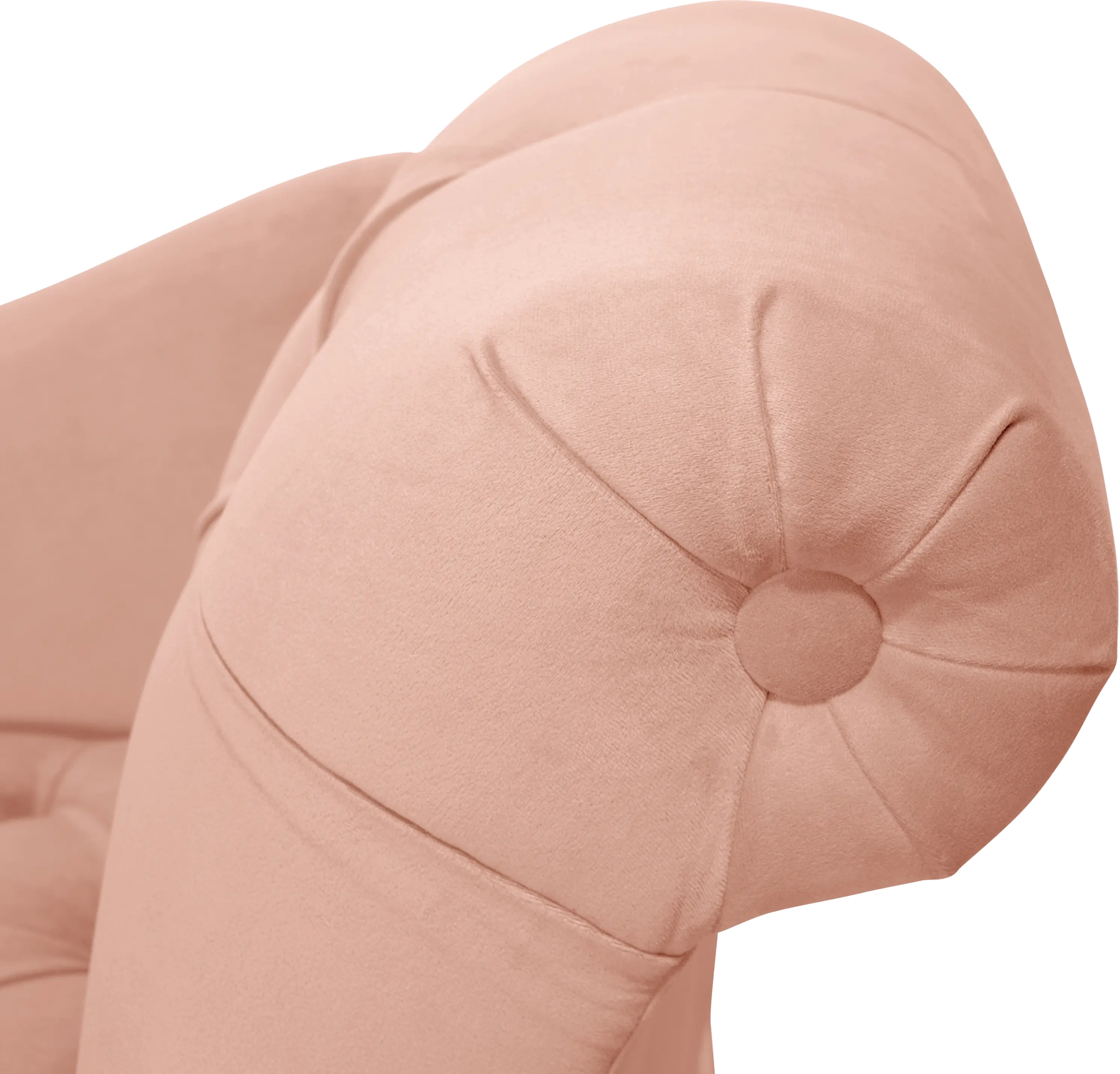 6006VLVTBLSH Silvia Blush Pink Velvet Tufted Lounge Chaise-6