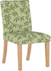 63-6NATLYNFLSGTNL Floral Green Upholstered Dining Room Chair - Jennifer