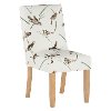 63-6SLNATABDCRGR Cream Slipcover Upholstered Dining Room Chair - Jennifer