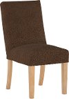 63-6SLNATLNNCHC Brown Slipcover Upholstered Dining Room Chair - Jennifer