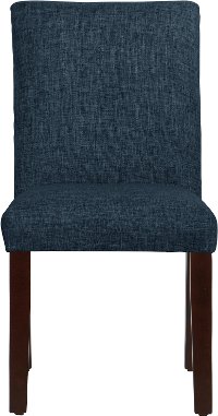 63-6ZMNV Navy Upholstered Dining Room Chair - Zuma-3